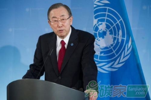 潘基文：應對氣候變化需要全球商業(yè)界百分之百地參與